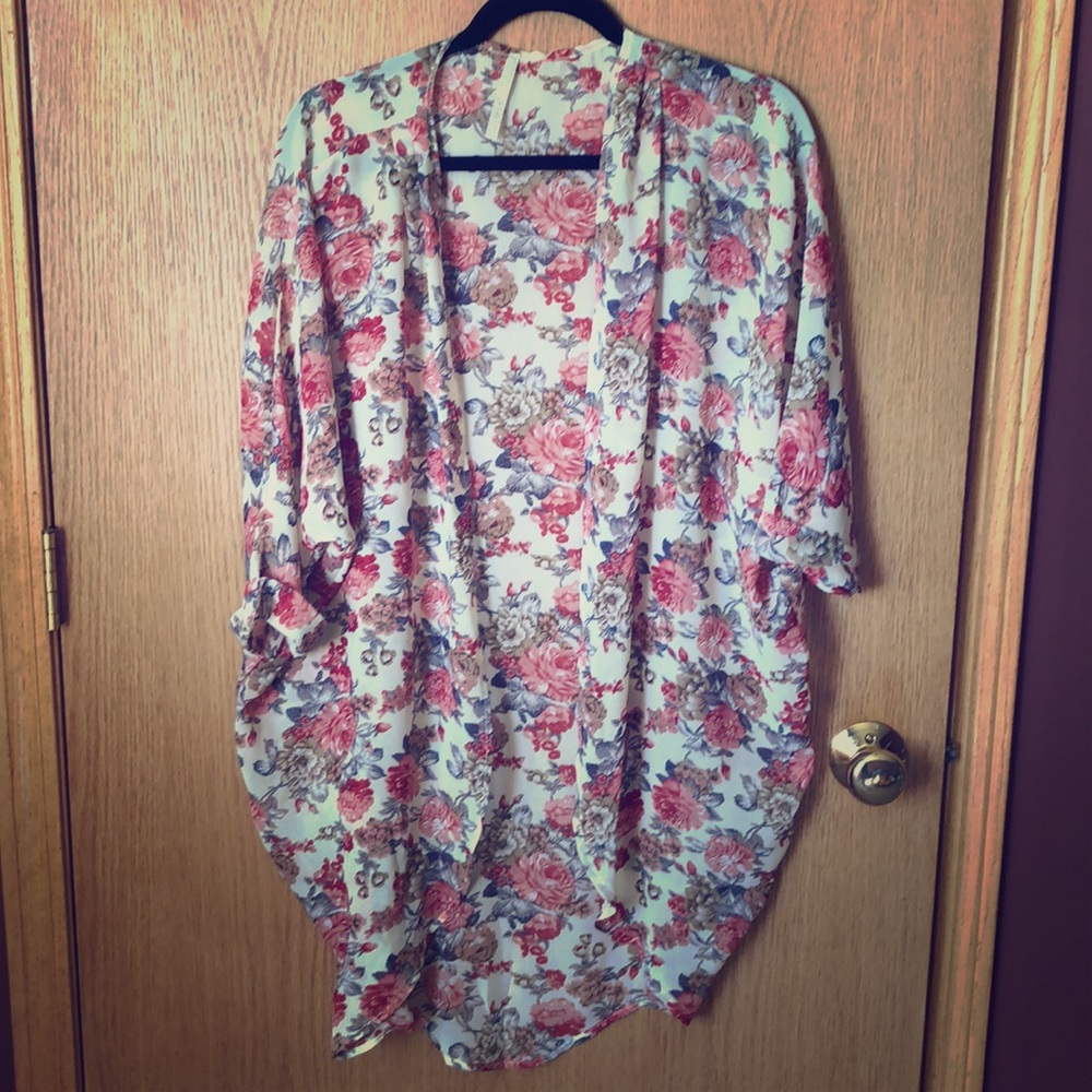 Floral Kimono